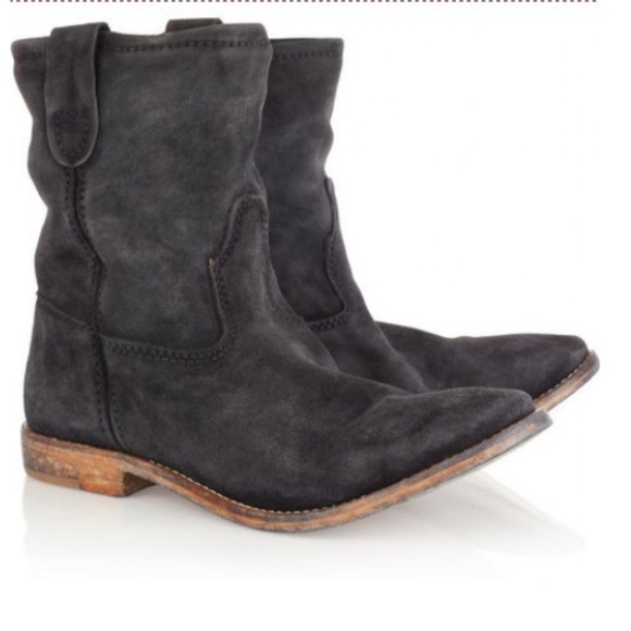 Isabel Marant Shoes - Isabel Marant Jenny Anthracite Boots 38
